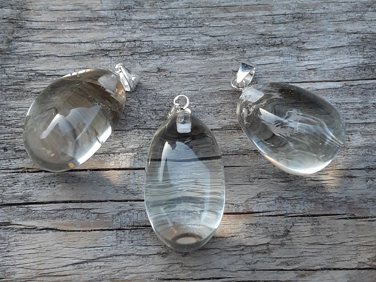 Edelsteen Citrien hanger - 925 sterling zilver